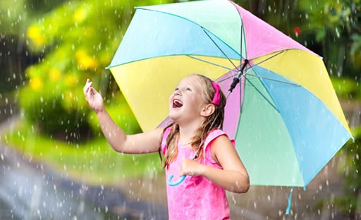 جادوی گل - چگونه با کودکانمان از تمام آب و هواها لذت ببریم